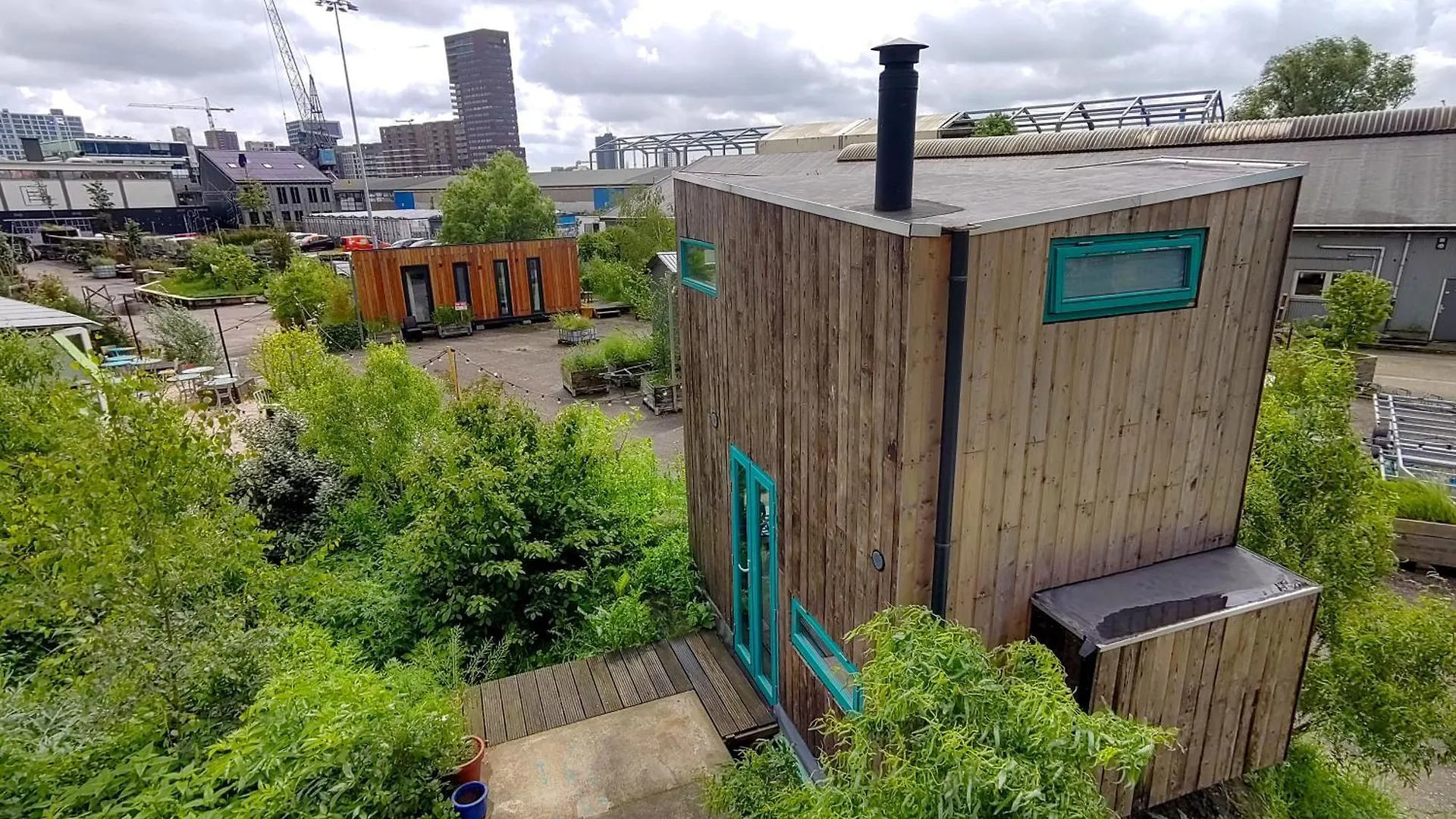 De Buitenkans Unique Cabins - Urban Camping 0*, Rotterdam Netherlands